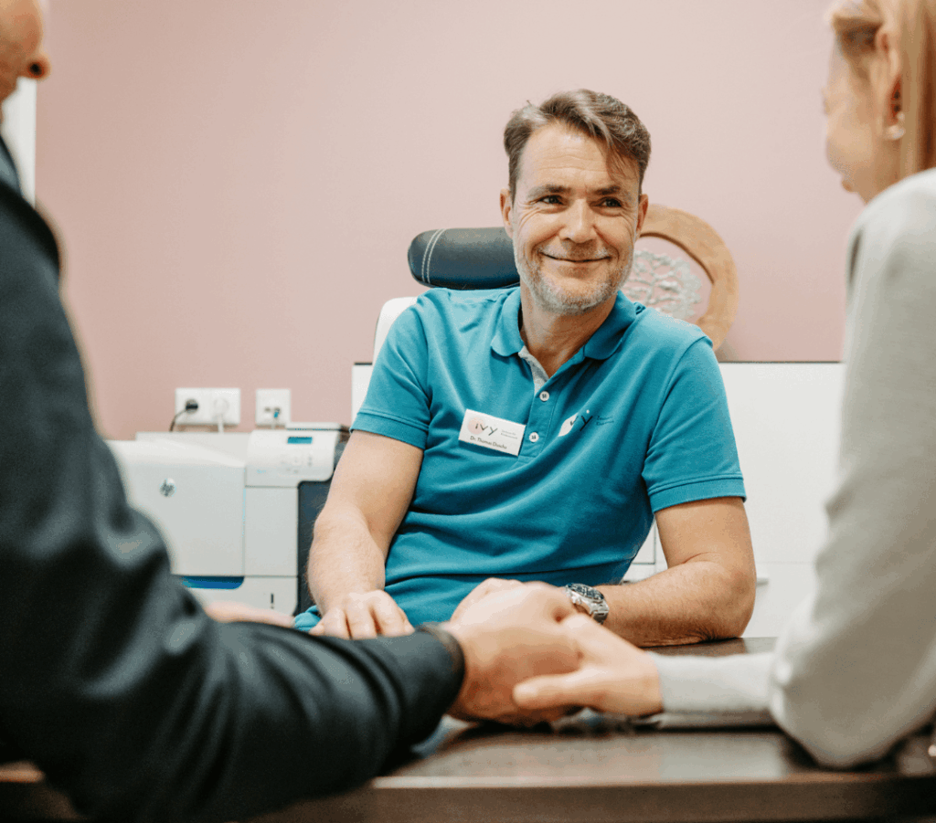 Erstgespräch in der IVY Kinderwunschklinik bei Dr. Thomas Duscha